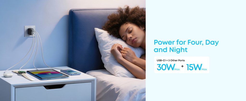 anker zolo 4 port charger