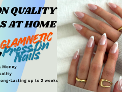 Glamnetic Press On Nails Review | Medium Almond 15 Sizes - 30 Nail Kit