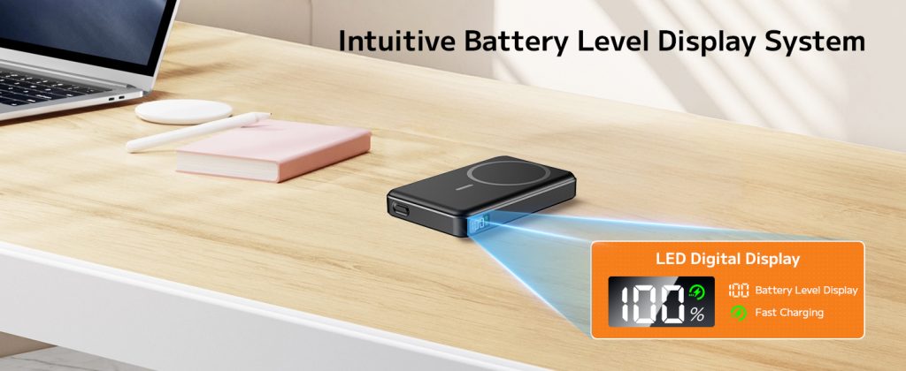 golioklsy magsafe portable charger 10000mah