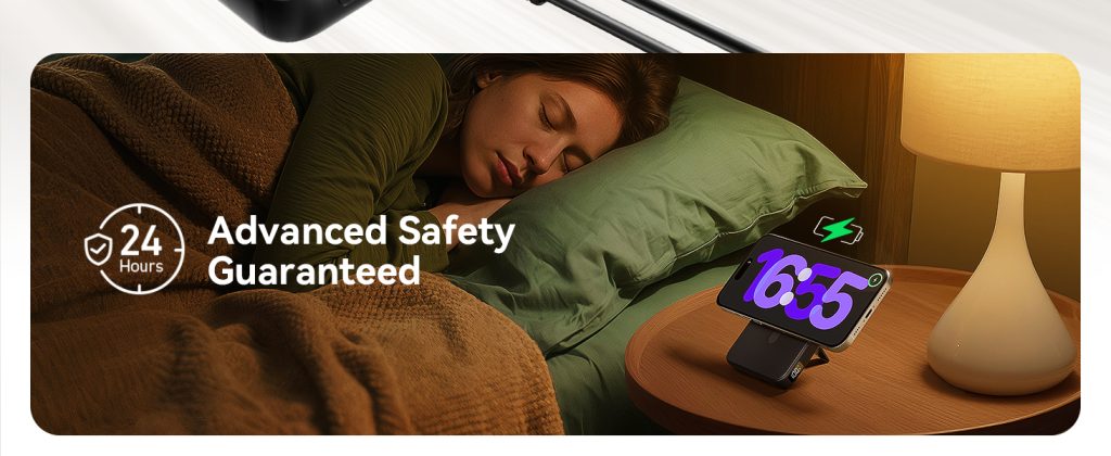 MagSafe compatible power bank for iPhone charging