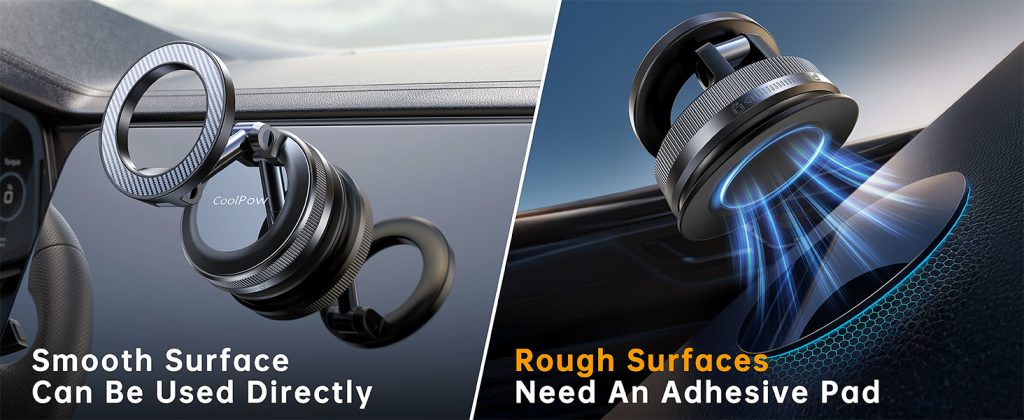 coolpow phone holder dashboard mount