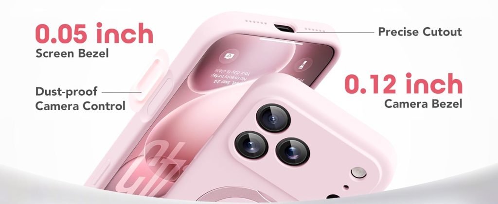 “GolbinBox iPhone 17 Pro Max case showing rugged shockproof design with MagSafe kickstand”