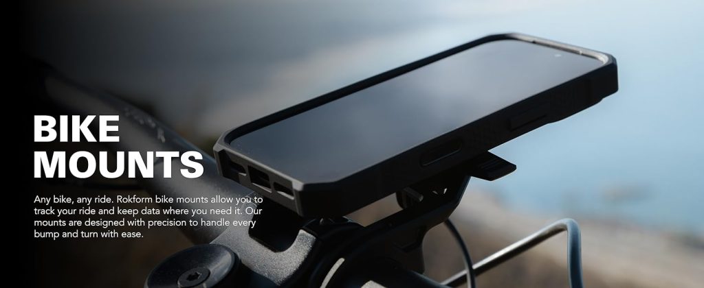 rokform case Bike mount compatibility