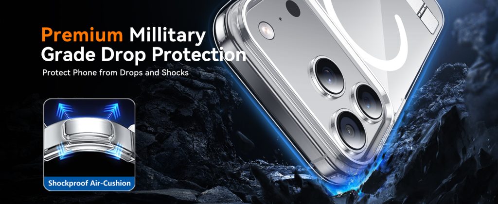 shockproof iphone 17 pro max case magsafe