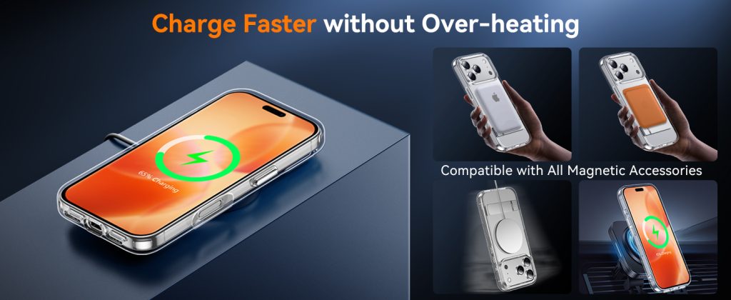 iphone 17 pro max case wireless charging support