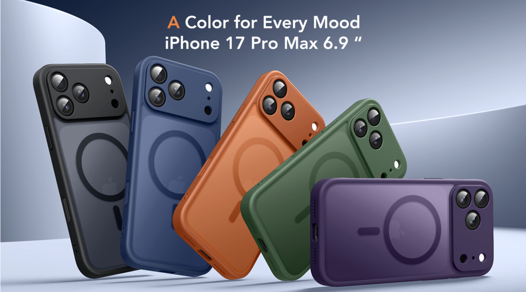 MagSafe compatible iPhone 17 Pro Max phone case