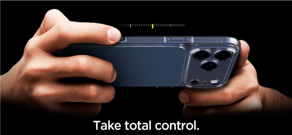 raised camera protection Spigen iPhone 17 Pro case