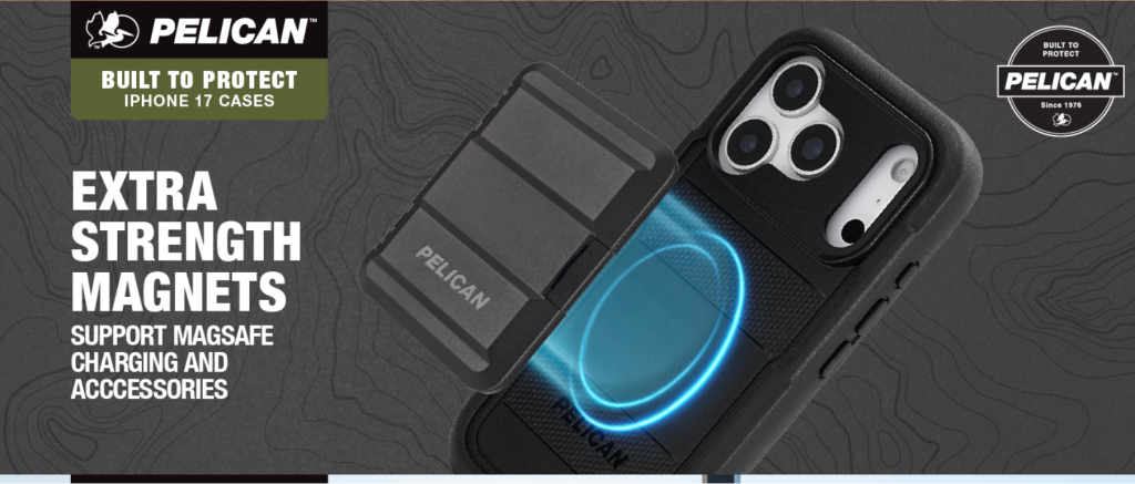 pelican shield iphone 17 pro max case magsafe
