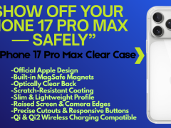 Apple iPhone 17 Pro Max Clear Case